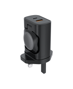 <span class=keywords><strong>Chargeur</strong></span> mural USB OEM avec prise US/UK/EU, <span class=keywords><strong>chargeur</strong></span> PD <span class=keywords><strong>25W</strong></span> + charge sans fil pour <span class=keywords><strong>Apple</strong></span> Watch - Product Image 5