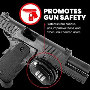 Mật khẩu keyed khóa Pick Gun an toàn khóa nhỏ và thuận tiện Súng khóa chất lượng cao kích hoạt khóa - Product Image 5