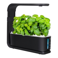 Système hydroponique et aquaponique électronique pour petits pots de plantes et légumes d'intérieur