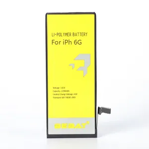 factory supplier high performance replacement battery 1810mah for iphone 6