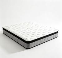Matelas de luxe 5 étoiles pour hôtel, matelas de massage, matelas à ressorts ensachés et mousse à mémoire de forme, compressé et roulé, tailles King, Queen, Double