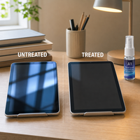 Protecteur d'écran liquide de qualité industrielle A1, nano micro-silice, essence céramique invisible modifiée anti-rayures, Guangdong