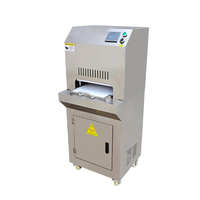 Machine d'aplatissement de poulet de porc de boeuf Aplatisseur de steak de viande professionnel avec la conception réglable d'épaisseur pour la viande fraîche