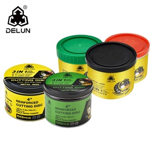 DELUN hohe Qualität Neues Produkt 4 Zoll Schneid rad Anpassung Metalls cheibe China Herstellung - Product Image 3
