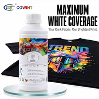 Impression par transfert numérique sur vêtements personnalisés Cowint, à base d'eau, certifiée OEKO-TEX, durée de vie 1 an, stable pour imprimante, blanc