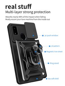 Funda protectora para lente de cámara a prueba de golpes, funda magnética para teléfono <span class=keywords><strong>ZTE</strong></span> <span class=keywords><strong>Blade</strong></span> A51 <span class=keywords><strong>A71</strong></span> V20 Smart V30 - Product Image 6