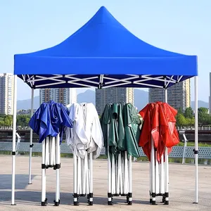 Ez Up Event 420D 3X3 Pop Up Gazebo Auvent Salon Occasion personnalisée Tente De Toit Auvent 10x10 Ft Tentes avec Logo