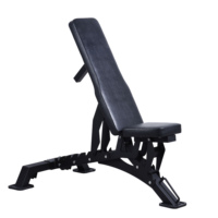Banc de musculation pliable de haute qualité pour abdominaux, haltères et exercices de sit-up avec support