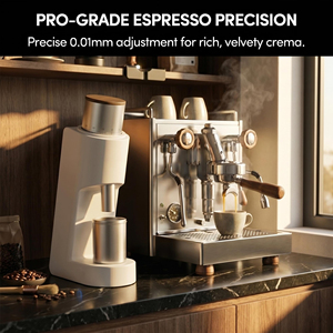 Commercial <b>Coffee</b> Grinder 64mm Flat Burr Variable Speed 800-1800 RPM for Espresso and <b>Filter</b> <b>Coffee</b> - Product Image 5