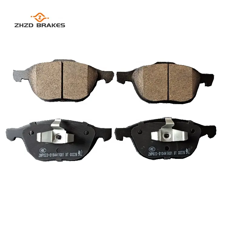 Alto Desempenho Auto Peças Disk Brake Pads 1233679 Car Brake Pads Fabricantes Break Pads Para Ford Focus