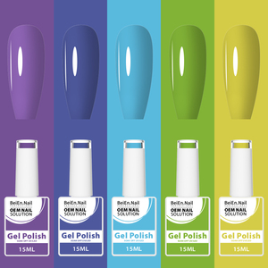 Beien ชุดยาทาเ<span class=keywords><strong>ล</strong></span>็บยูวี15มล. สีพิกเมนต์สั่งพิมพ์ฉ<span class=keywords><strong>ล</strong></span>ากได้ตามต้องการ - Product Image 4