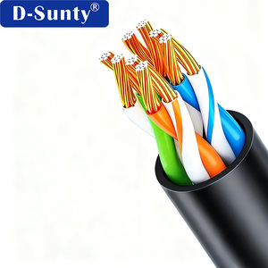 Cat5e UTP 24AWG CCA PVC Jacket 1m/3m/50m/100m PoE Compatible Outdoor Security <b>Camera</b> LAN Internet Patch Cord - Product Image 3