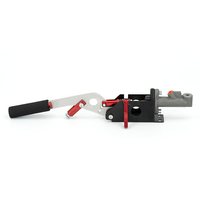 Universal 0.75Bar 320mm Accesorios de carreras de aluminio Hidráulico Horizontal Racing Drift Freno de mano Palanca de freno de estacionamiento Rojo