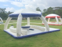 Fabricant de gros Île aquatique gonflable Dock flottant gonflable Plate-forme Lounge