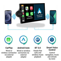 LODARK N5Pro Radio de Auto de 10 Pulgadas con Pantalla QLED y un Solo Control, Android 14, Navegación para Auto, CarPlay Inalámbrico, Android Auto, 4G LTE, 5G WiFi, 36EQ DSP