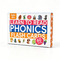 Cartes flash de mots fréquents, imperméables et résistantes à la déchirure, pour l'apprentissage précoce du vocabulaire en maternelle et préscolaire