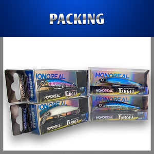 Honoreal Esca Artificiale Minnow in ABS 80mm 8g Affondante con Ancorette Triple 4X Rinforzate per <span class=keywords><strong>Pesca</strong></span> in Acqua Salata Profonda OEM - Product Image 6
