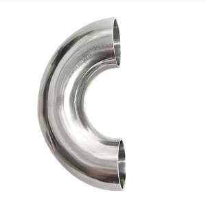 <span class=keywords><strong>Codo</strong></span> de 180 Grados de Acero Inoxidable Sanitario 304/316 de Wensen, Soldado a Tope, <span class=keywords><strong>con</strong></span> Acabado Pulido - Product Image 4