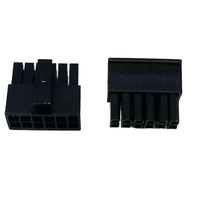 Prise de courant en plastique à grande vitesse 3.0mm pas 12pin fabricant de connecteurs de boîtier de fil