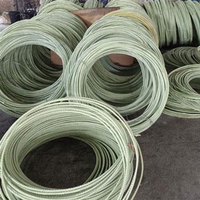 Servicio de Corte de Varillas de Fibra de Vidrio Compuesta FRP de la Marca ZQ, Duraderas, No Corrosivas, con Técnica de Pultrusión, para Infraestructura Marina