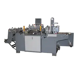 Label Adhesive Paper Cup Film Sticker Platen Flat Bed Cutter Automatic Press Die Cutting Punching Creasing Machine