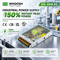 Alimentation à découpage HX-200LRS-12 12V 200W 16.7A haute efficacité pour écran LED intérieur et transformateur de driver