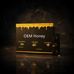 Boîte d'emballage extérieure OEM pour produits masculins Royal Honey Health Natural Men Black Tiger VIP Honey Vitality and Endurance Supplement - Product Image 3