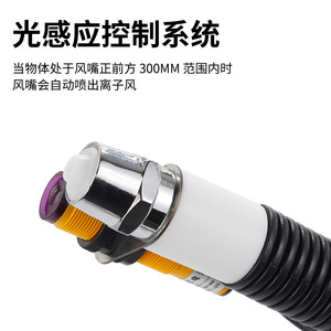 Eliminador de Polvo Electrostático Ion Wind Serpent Grande, 220V, Eliminador de Electricidad Estática por Inducción Automática con Boquilla en Forma de Serpiente - Product Image 4