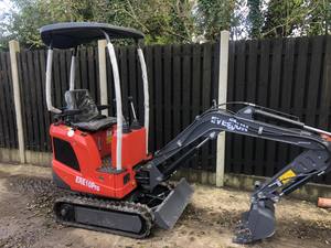 Everun Multifunctionele Ere10pro 1T Kleine Graafmachine Met Doorbuiging Boom Huishoudelijke Compacte Rups Emmer Mini Graafmachine - Product Image 5