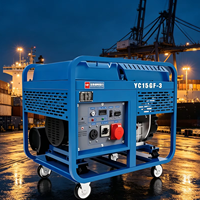 Générateur diesel silencieux 15 kW 18,75 kVA, triphasé, puissance égale, refroidissement par air, bicylindre, démarrage électrique, 230 V, 1800 tr/min