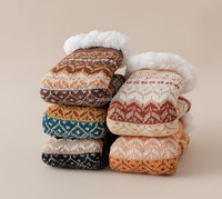 Chaussons de ski thermiques double couche pour l'hiver