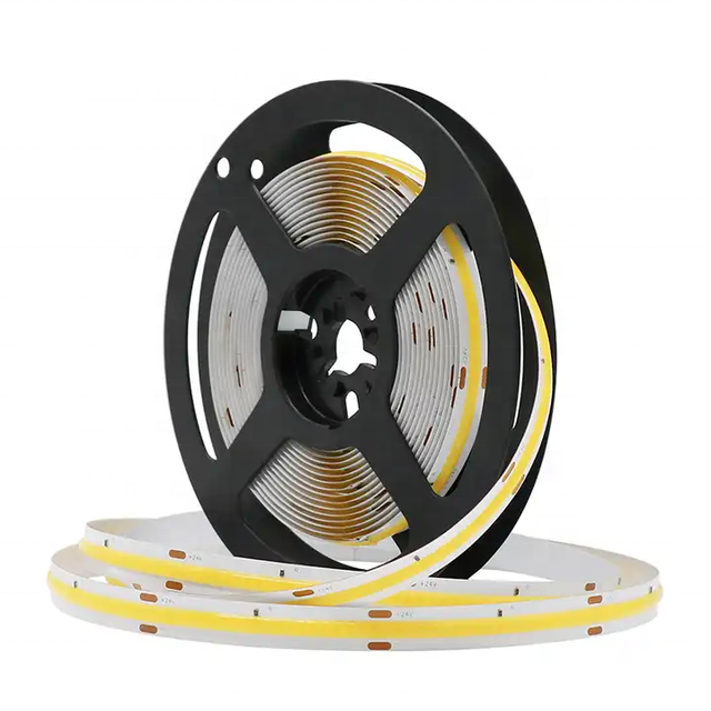 Cob Led Strip Light 12v 24v 608led CE ROHS 3 Years Warranty CCT Led Strip Light Flexible Light Cob Led Strip