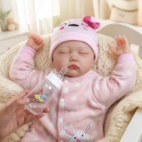 22 Zoll Lebensechte Reborn-Babypuppe aus Weichem Vinyl Realistische Neugeborenen-Puppe Spielzeug für Kinder Geschenk Großhandel Individuell Anpassbar