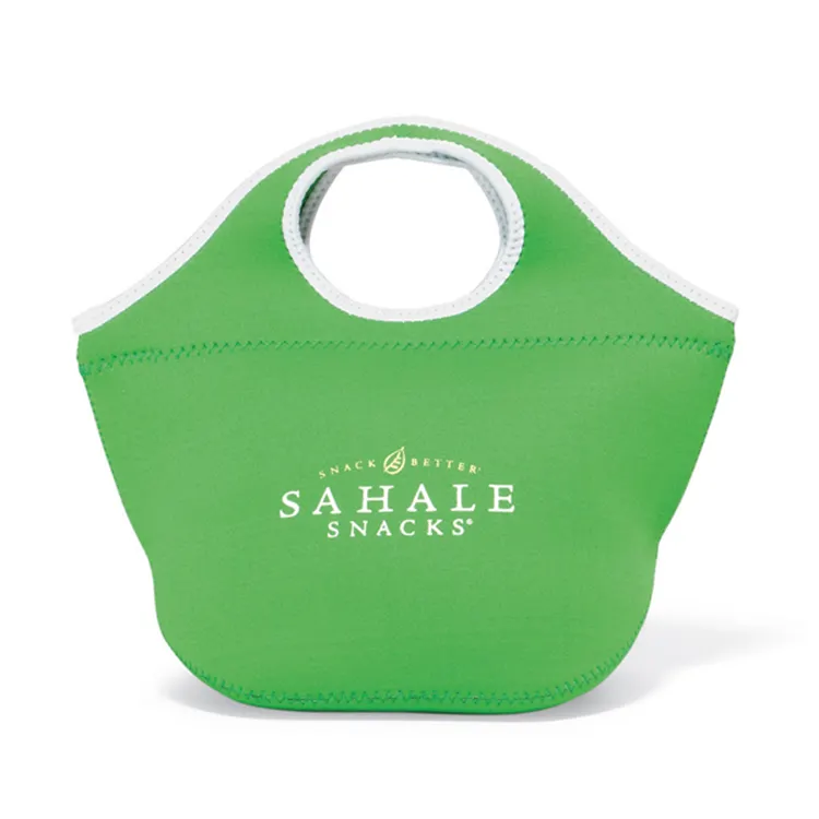 Apple Green/ White Ella Neoprene Cooler bag
