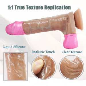 Entrega Rápida, Dildo <span class=keywords><strong>de</strong></span> Silicona Suave con Sensación Realista <span class=keywords><strong>de</strong></span> Piel y 7 Velocidades <span class=keywords><strong>de</strong></span> Empuje para Parejas - Product Image 3