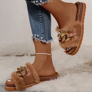 <span class=keywords><strong>Pantofole</strong></span> <span class=keywords><strong>Comode</strong></span> e Leggere in Velluto Super Morbido Stile Europeo-Americano, Taglie Forti, Disponibili per la Primavera 2024 - Novità Transfrontaliera - Product Image 4