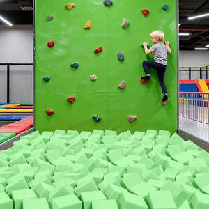 24 cubes en <span class=keywords><strong>mousse</strong></span> 13*13*13cm, ensemble de blocs de construction souples pour jeux d'intérieur, parkour et sports d'action (vert) - Product Image 5