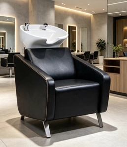 Modern Hair Therapy Shampoo Chair Massage Portable Shampoo Basin Spa Headspa Chair Bed <b>Table</b> for Home Salon Use - Product Image 4