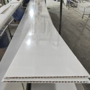 Restaurant Decoration Interior Decorative Composite Wooden Grain PVC Panel Laminate Waterproof <strong>UPVC</strong> Wall <strong>Cladding</strong> - Product Image 3