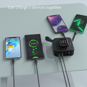 สินค้ามาแรงปี 2026 รุ่นใหม่ พาวเวอร์แบงค์แม่เหล็กไร้สายแบบพกพา 10000mAh ชาร์จเร็ว พร้อมสายชาร์จ อุปกรณ์เสริมมือถือ - Product Image 2