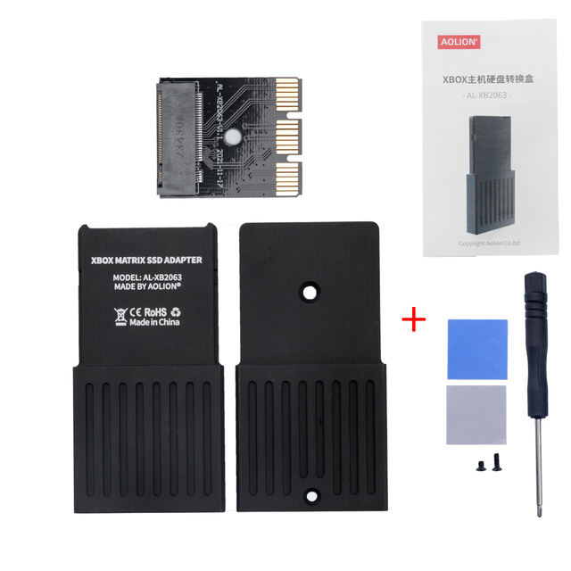 External Console Cartridge Hard Disk Converter Box for Xboxes Series X S Matrix SSD Adapter Expansion Storage Card