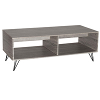 Meuble TV Moderne Derniers Designs Long Luxueux en Bois Meuble Mural pour Téléviseur de 32-75" pour Chambre Salon