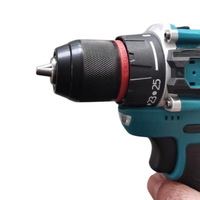 Ensemble de perceuse électrique sans fil portable, multifonctionnel, de qualité industrielle, clé dynamométrique rechargeable, construction sans balais