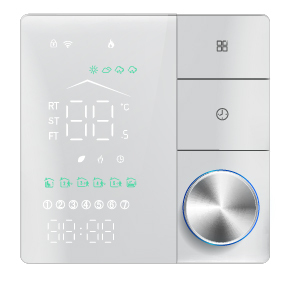 Tuya wifi thông minh nhiệt cho gas nồi hơi sưởi ấm thiết kế hiện đại làm việc với Alexa <span class=keywords><strong>Google</strong></span> nhà sàn sưởi ấm các bộ phận cho căn hộ - Product Image 5