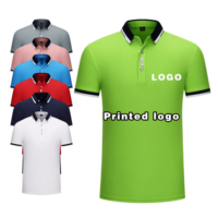 Premium Nieuwe Stijl Heren Korte Mouw Kraagoverhemd Zomer Jeugd Effen Kleur Slim Fit Casual V-hals Geborduurd Anti-Krimp