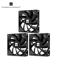 Thermalright TL-C12B V2 X3 120mm 1500RPM PC Ventiladores de caja de enfriamiento 4PIN Control PWM para chasis