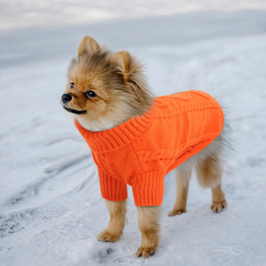 Jaket mantel kucing anak anjing warna polos klasik mode desain cetak perlengkapan hewan peliharaan untuk anjing untuk musim semi musim - Product Image 4