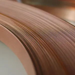 Hot Selling T2 Copper Coil 0.3mm 0.4mm 0.5mm0.6mm 1.2mm 3mm Copper Content 99.9% Copper Tape