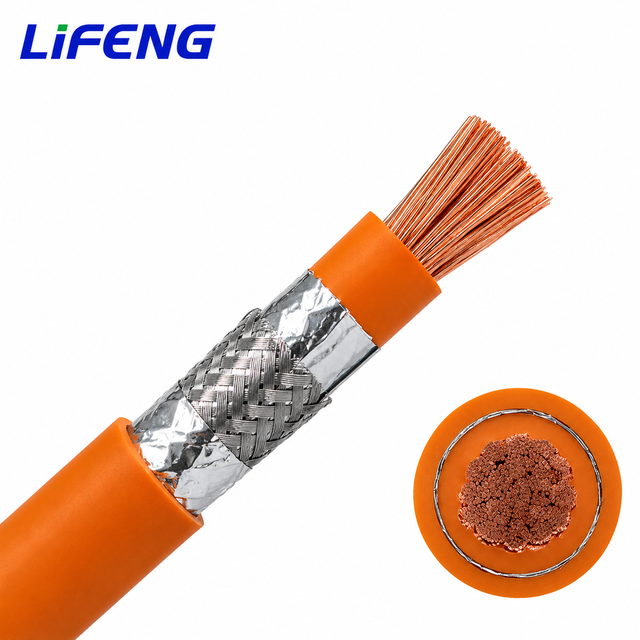 Shielded EVRP EV DC High Voltage Charging Cable XLPE Insulation IP67 Rated CE// for 1000V-1500V for Industrial Power