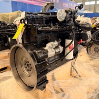 Motor Diésel Mecánico DCEC CUMINS 6LTAA8.9-C300 de 300 HP, 2000 RPM, 6 Cilindros, Motor Completo para Maquinaria de Construcción